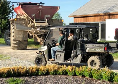 MBAF hemp farm ranger truck barn